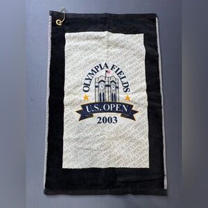 2003 U.S Open Olympia fields golf towel
